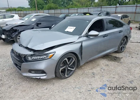 2019 Honda Accord Sport из США, поврежденный, VIN 1HGCV1F34KA177526